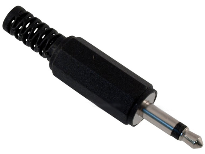 Konektor Jack 3,5 mono plastový