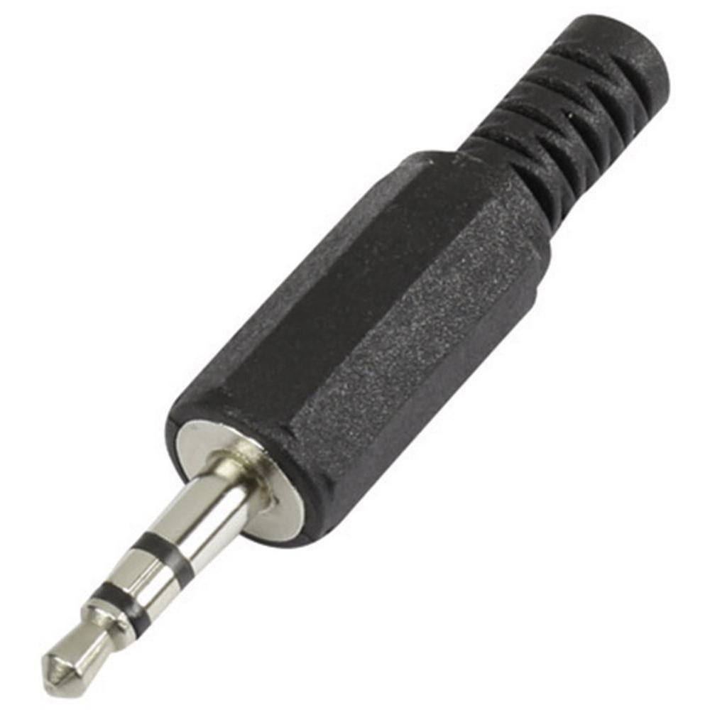 Konektor Jack 3,5 stereo plastový