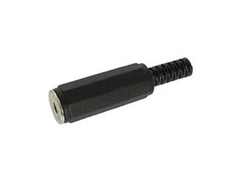 Konektor Jack 3,5 spojka stereo plastový