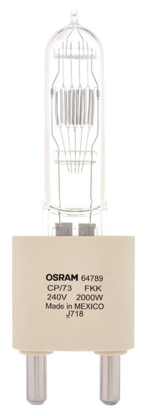 OSRAM 230 V/2000 W CP/73 FKK G38 (400 hod.), 64789