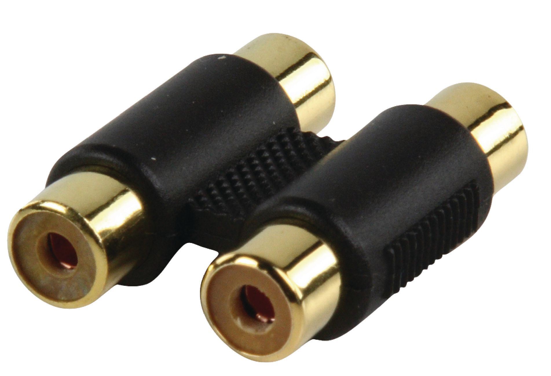 Adapter spojka cinch plastový 2x