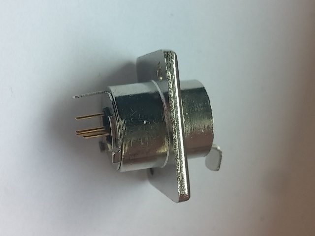 ACC Konektor vestavný mini XLR / female 4 pol.