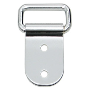 Adam Hall D-ring for mounting a shoulder strap, steel zinc