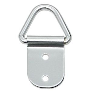 Adam Hall D-ring for mounting a shoulder strap, steel zinc