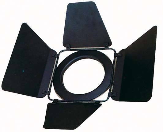 Showtec Barndoor for Compact Studio Beam Black