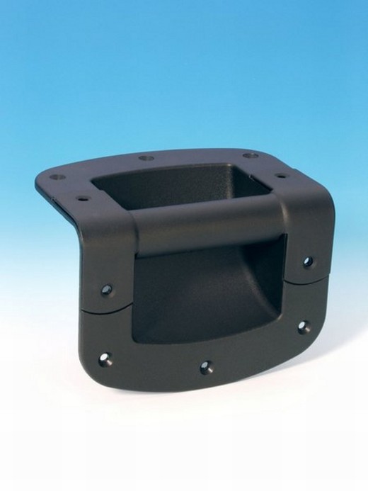 Adam Hall Top edge mounting steel bar handle - black