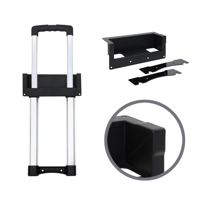 Adam Hall Recessed extendable handle