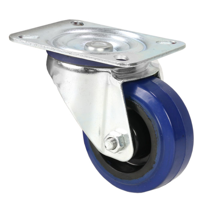 Adam Hall 80mm swivel castor, double ball race