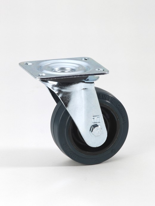 Adam Hall Blickle green HD swivel 100 mm