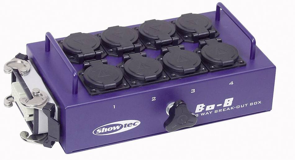 Showtec Breakout box 8-way