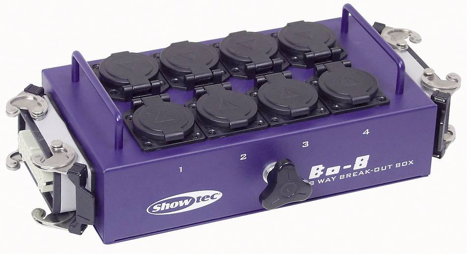 Showtec Breakout box 8-way