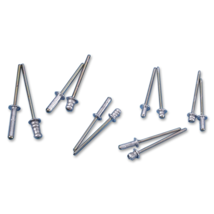 Adam Hall Pop-rivet grooved alum.