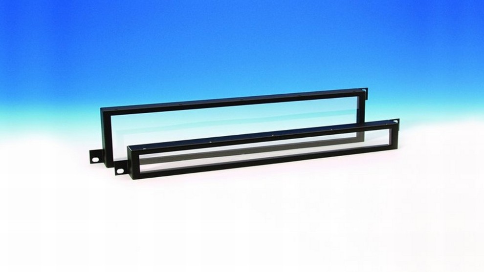 Adam Hall Cover plexiglass 1U