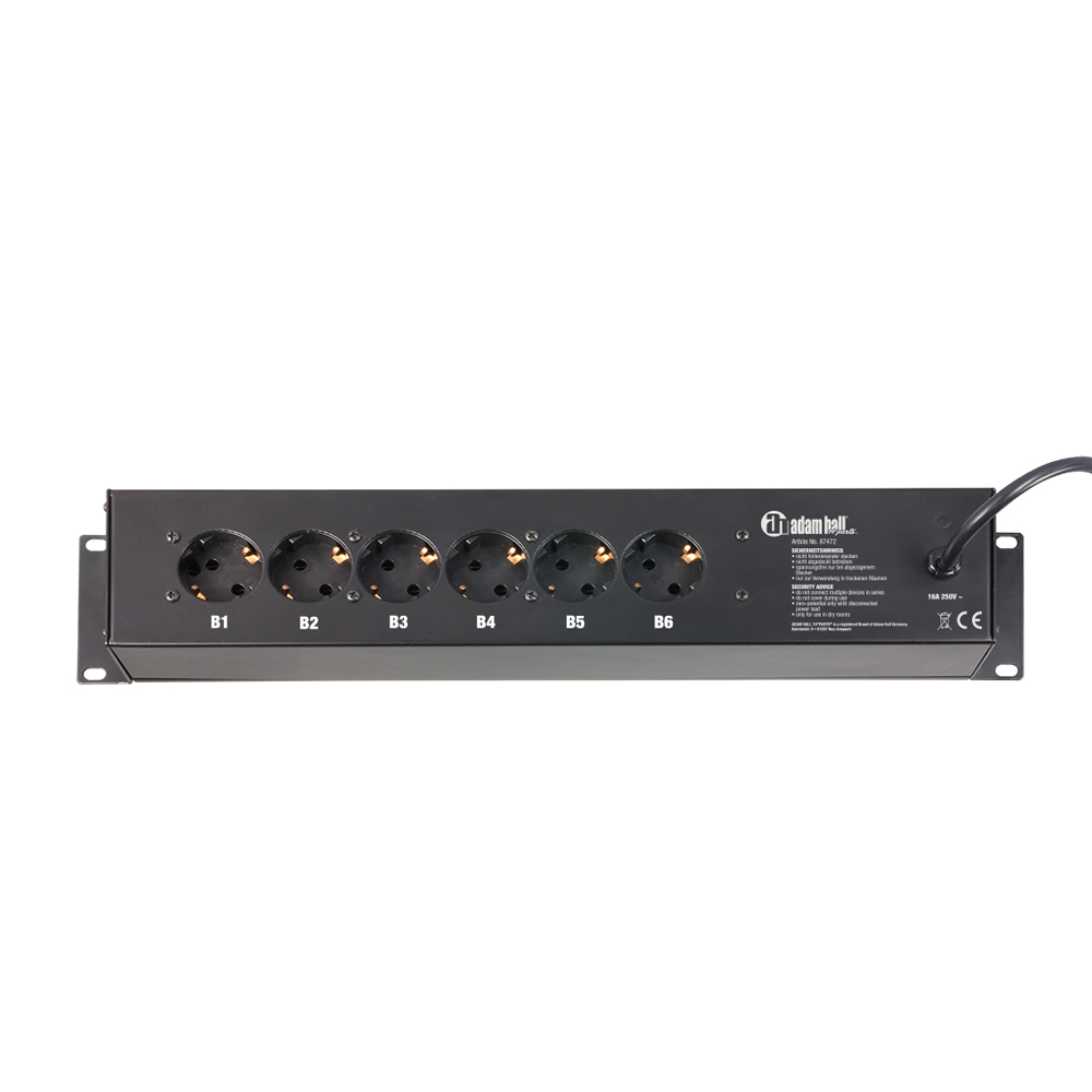 Adam Hall Mains Socket Unit - Obrázek 2