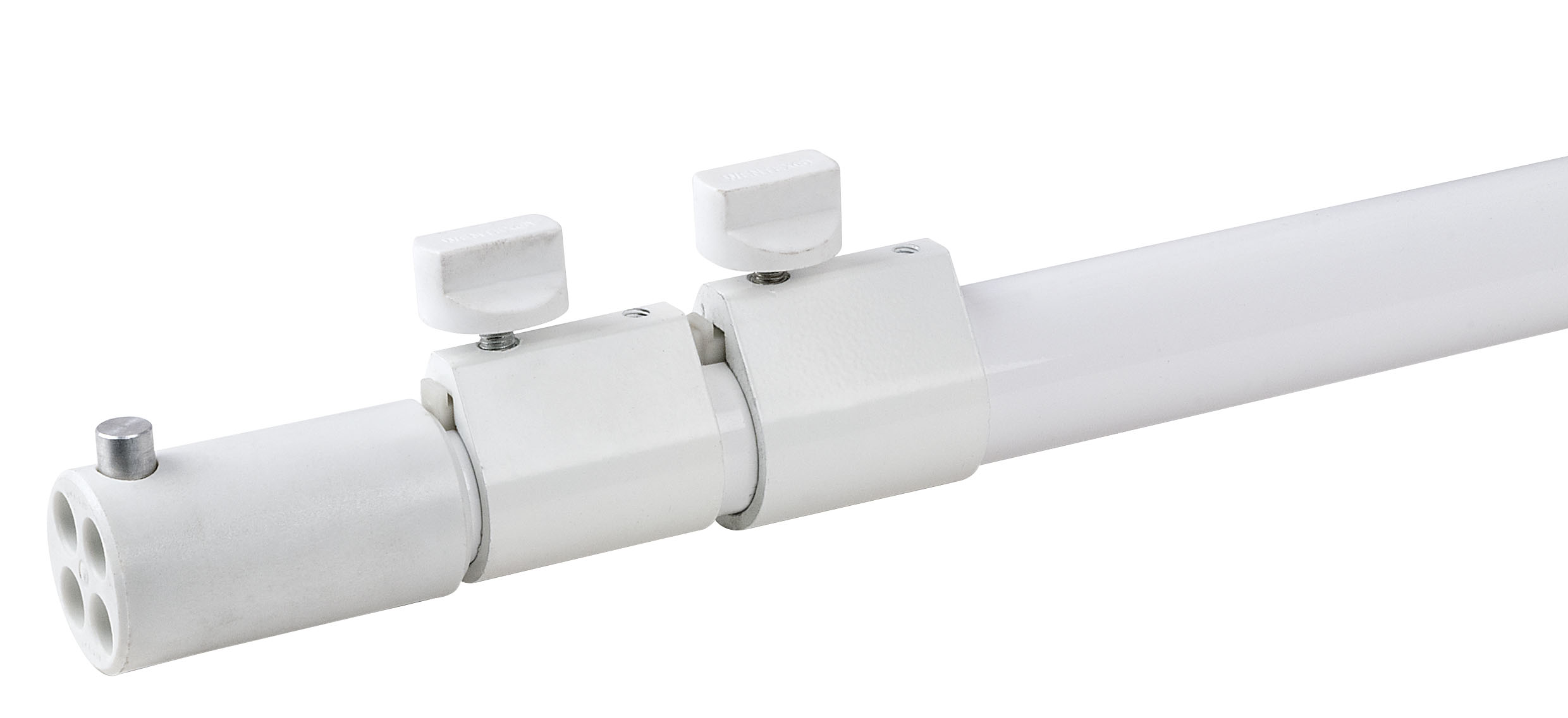 Showtec Telescopic upright - 3-way 180(h)-->400(h)cm - white