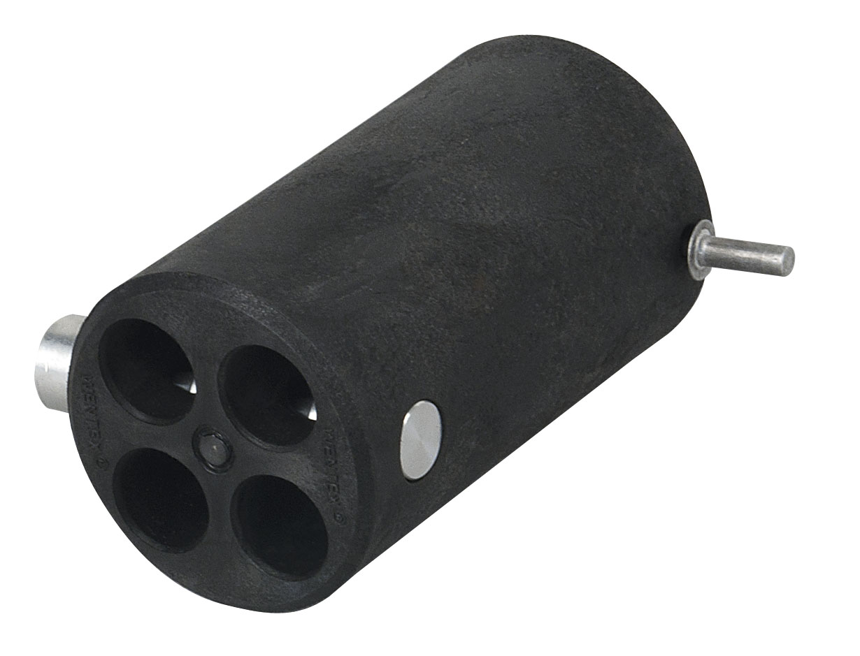 Showtec 4-way connector replacement kit 50,8(dia)mm - black