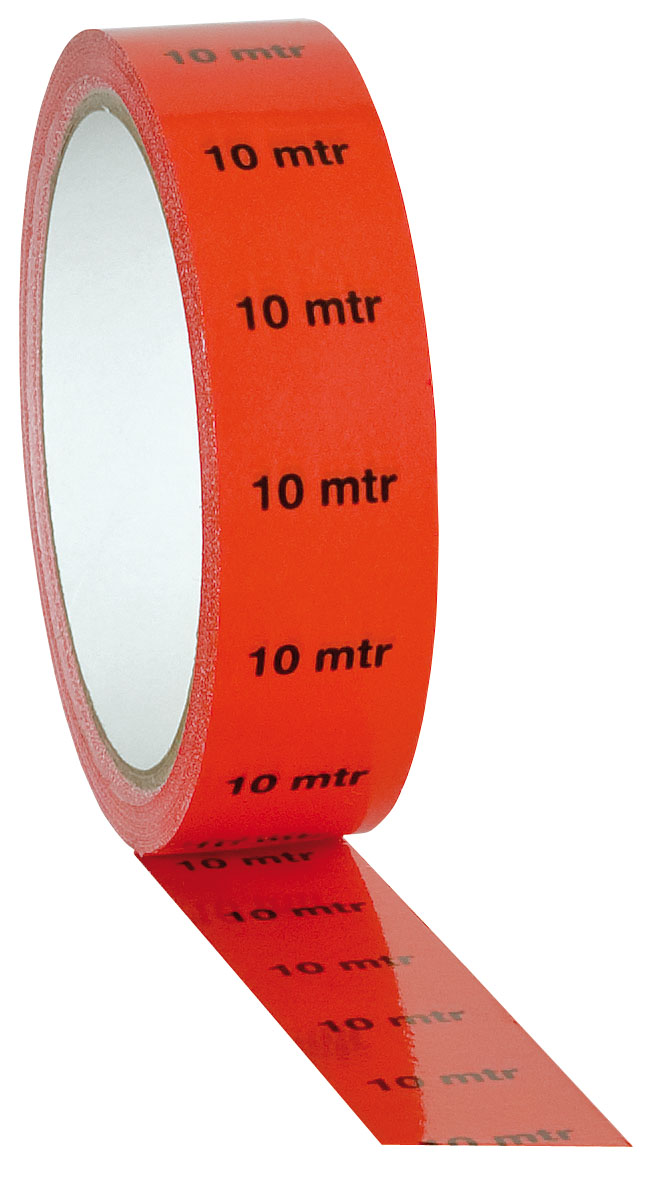 Showtec PVC Markertape Red