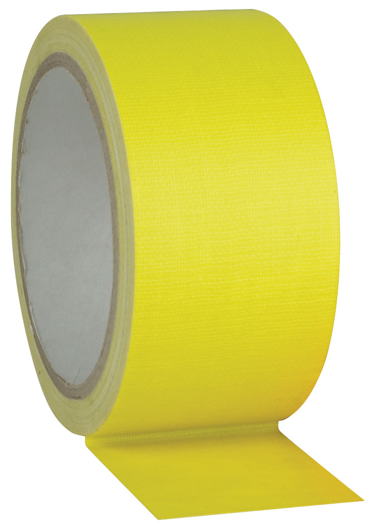 Showtec Gaffa Tape Neon Yellow