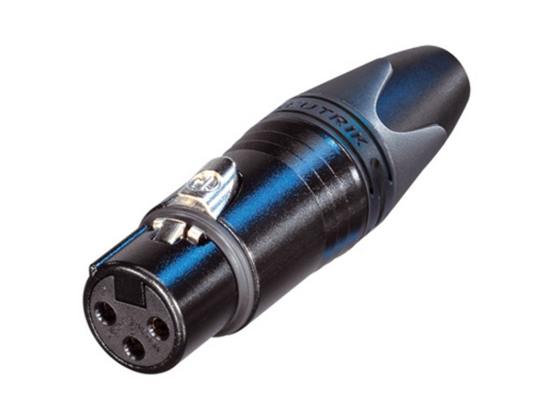 NEUTRIK XLR NC3FXX-B-D 3pin female