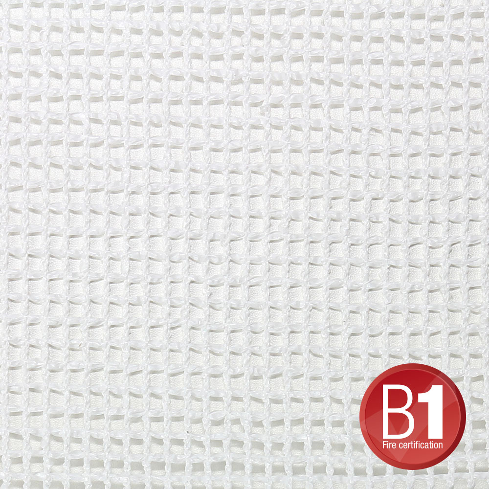 Adam Hall NEW 0156 X 45 W - Gauze, material 201 4x5m with eyelets, white