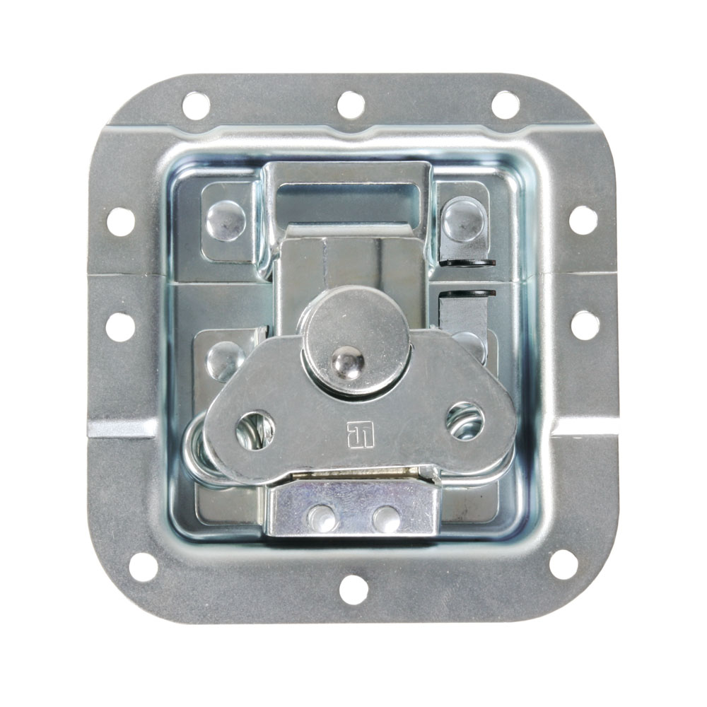 Adam Hall 17284 P - Butterfly Latch medium cranked 12 mm deep padlockable