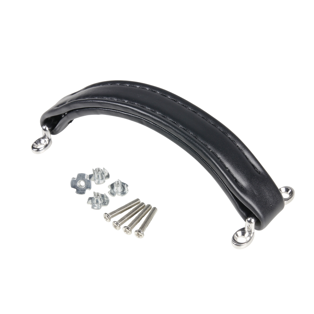 Adam Hall 3414 BLK - Strap Handle Leatherette black