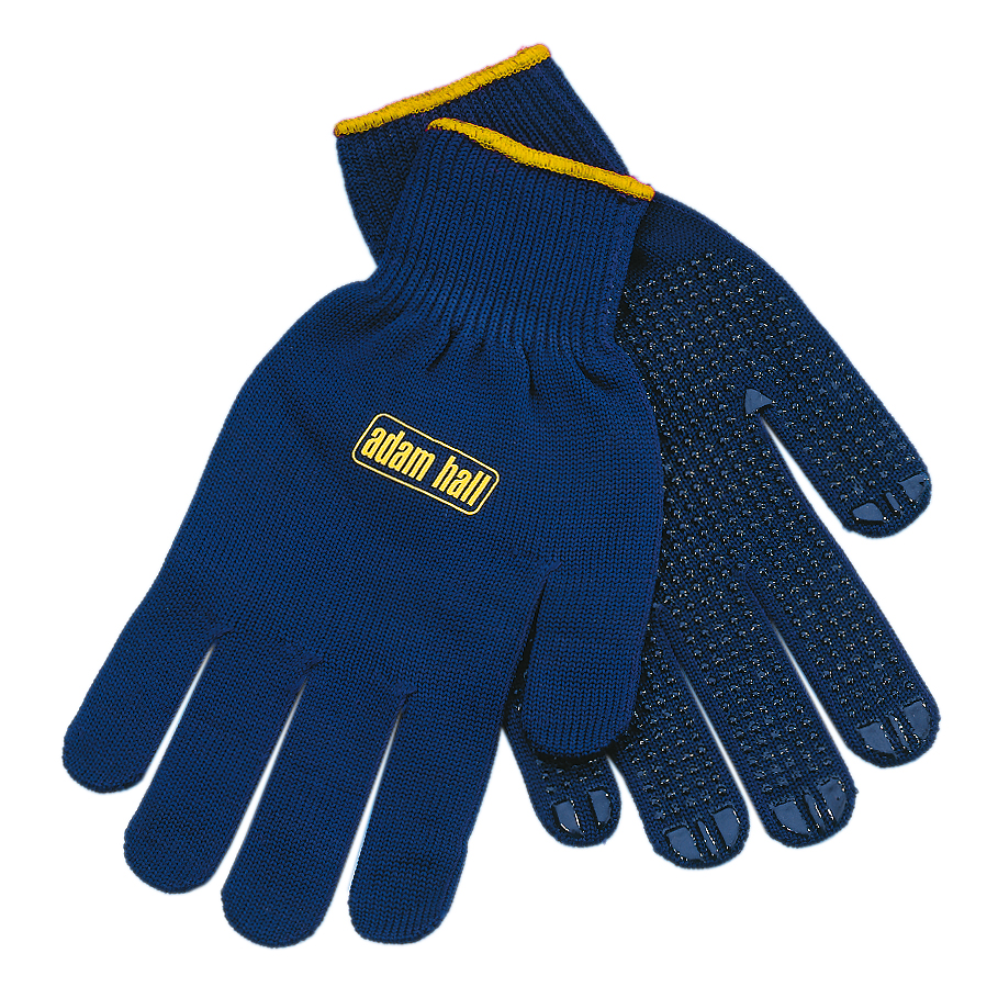 Adam Hall Work Gloves with PVC Nubs Size L