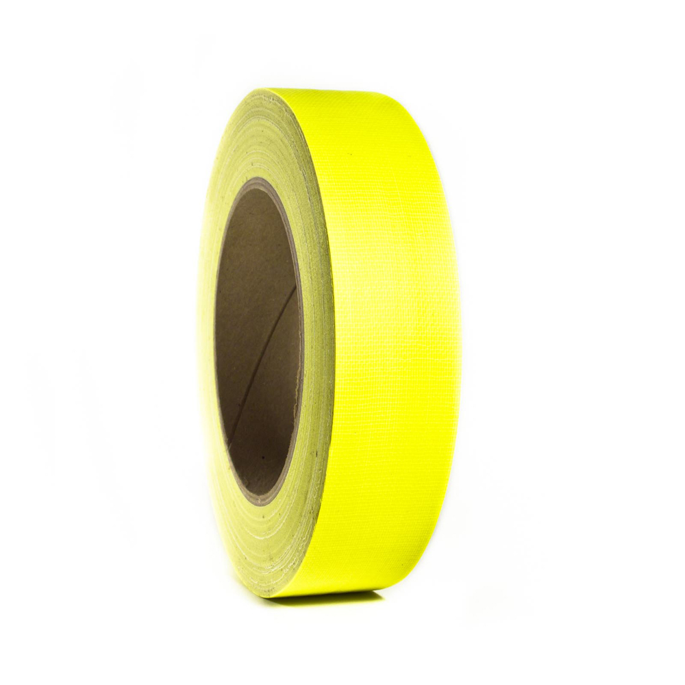 Adam Hall 58065 NYEL - Gaffer Tapes Neon Yellow