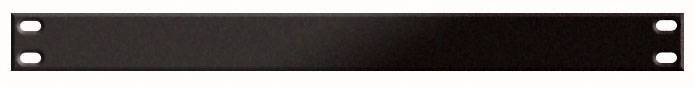 DAP Audio 19" Blind Panel Black 1U