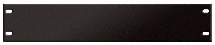 DAP Audio 19" Blind Panel Black 2U