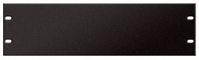 DAP Audio 19" Blind Panel Black 3U
