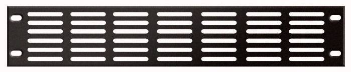 DAP Audio 19" Ventilation Panel Black 2U