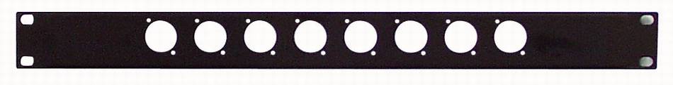 DAP Audio 19" Connector-panel 1U