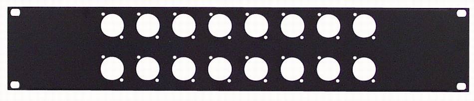 DAP Audio 19" Connector-panel 2U