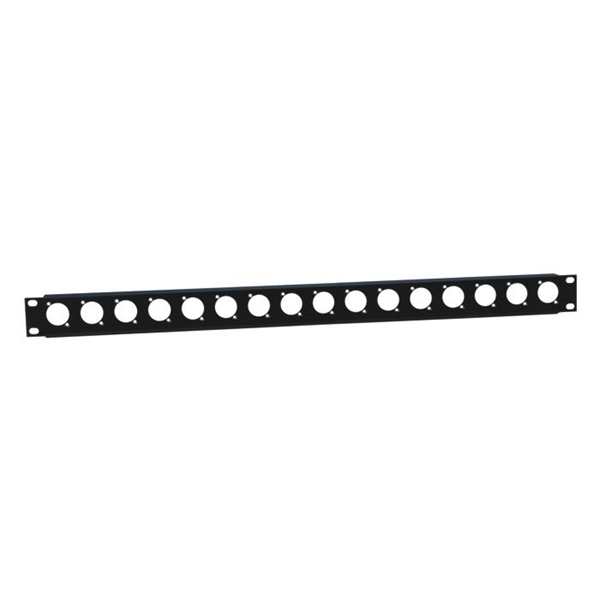 Adam Hall 19" rack panel black