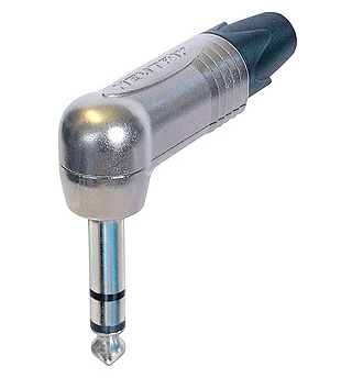 NEUTRIK NP3RX R/A 1/4" 3 Pole Plug