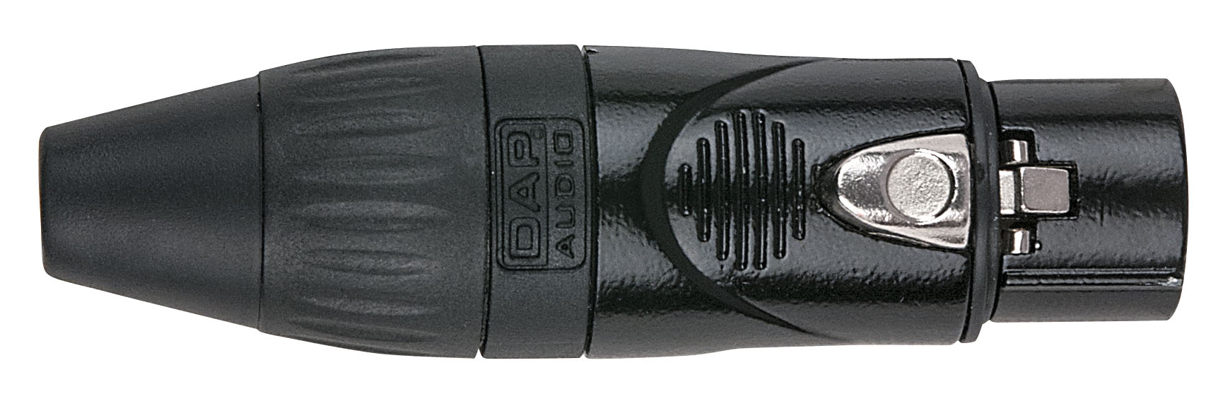 DAP Audio XLR 3pole X-type Female black Black endcap