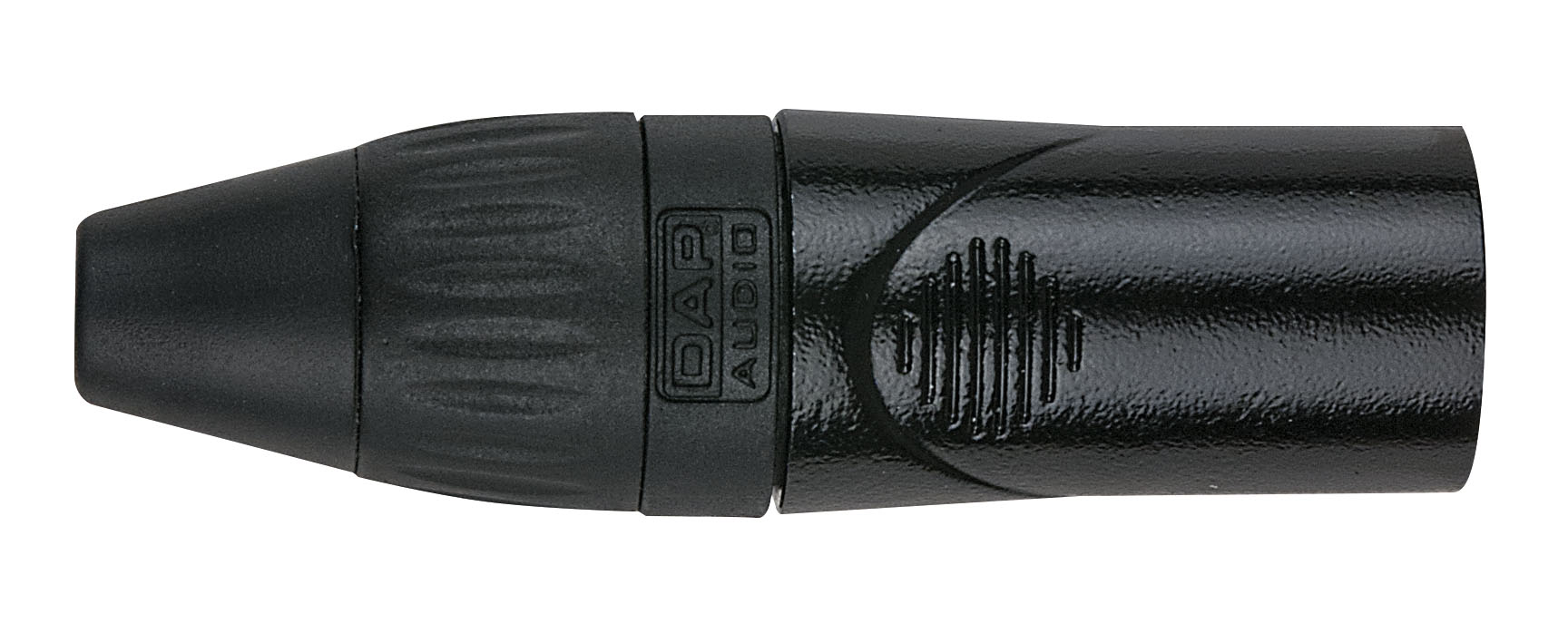 DAP Audio XLR 3pole X-type Male black Black endcap