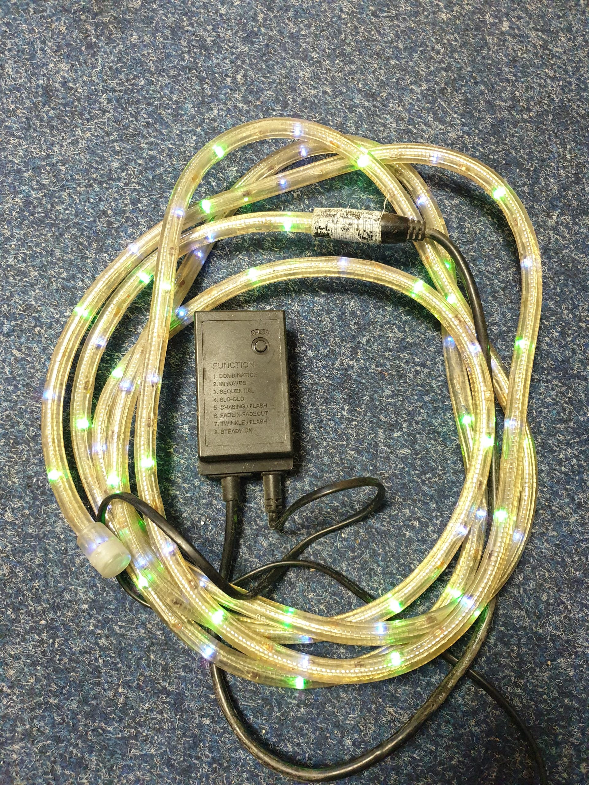 Světelný had RGB