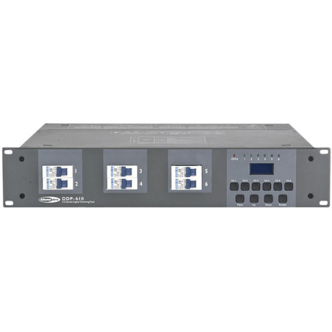 Showtec DDP-610M 6 Channel Dim Pack Multisocket output