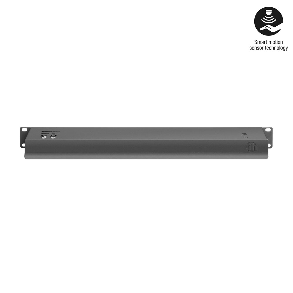 Adam Hall 19" LED Sensor rack light 1 U white