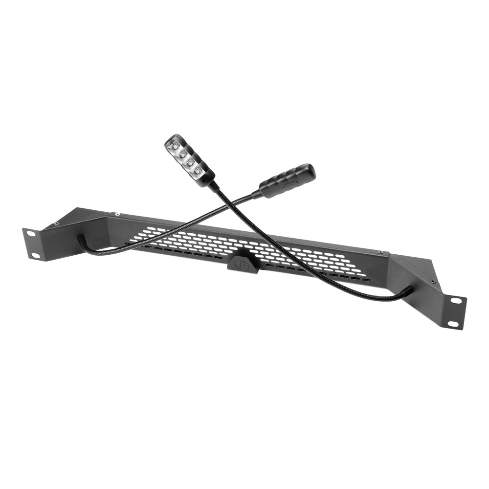Adam Hall Dual Gooseneck Cold White COB LED Rack Light - Obrázek 2
