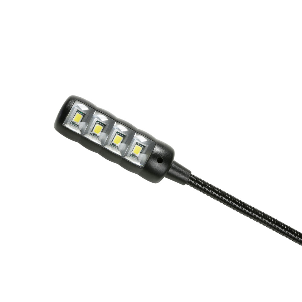 Adam Hall Dual Gooseneck Cold White COB LED Rack Light - Obrázek 5