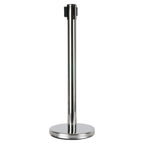 Showtec 2m Adjustable Crowd Barrier Silver