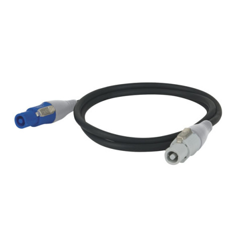 DAP Audio Powercable Blue/White 10m