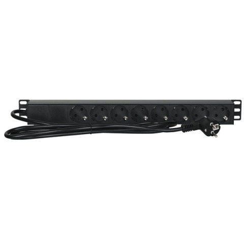 Showtec 19" 1U Main Power Strip 8