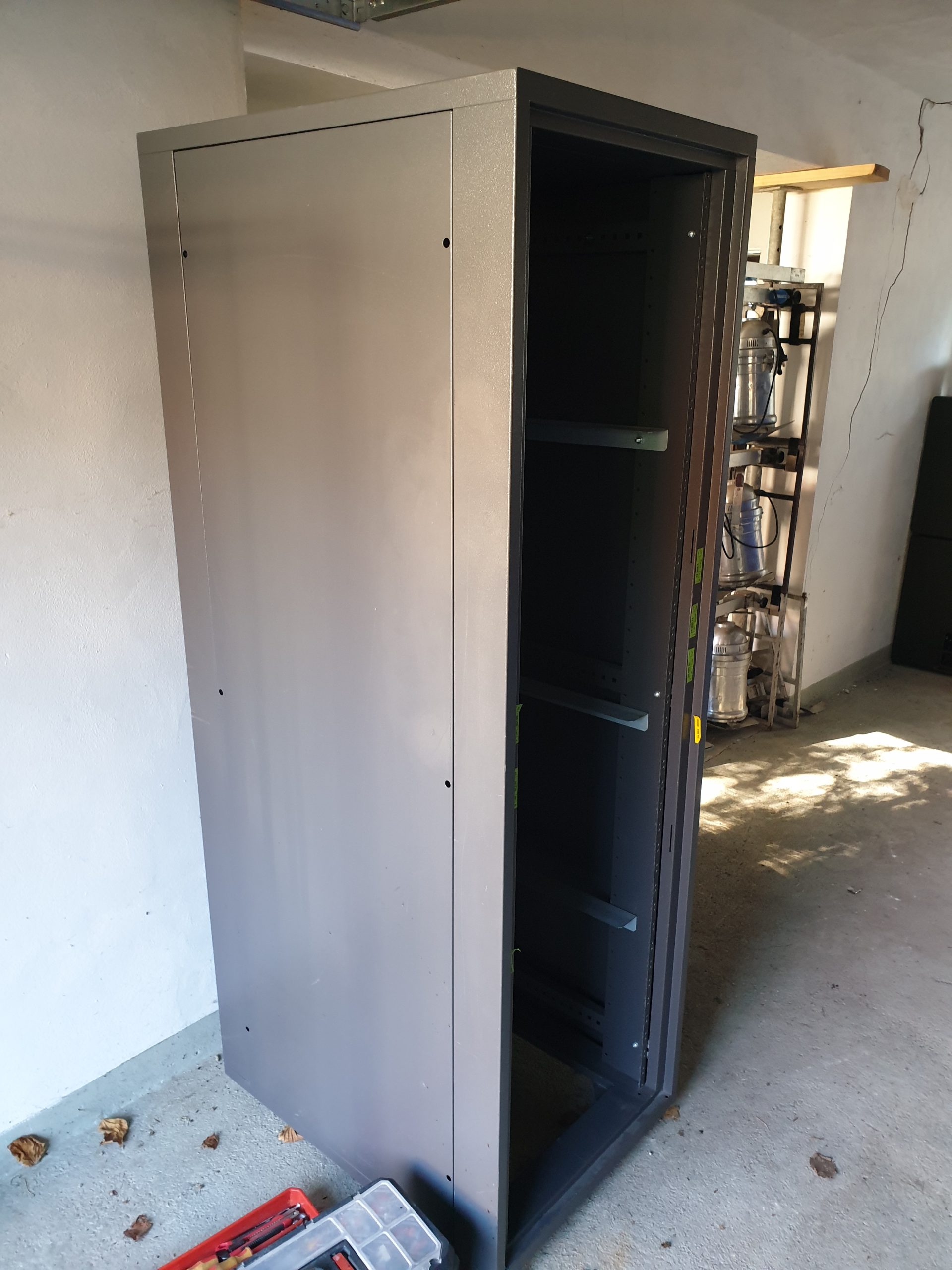 Rack ocelový krytý (šxvxh) 60 x 192 x 80 cm