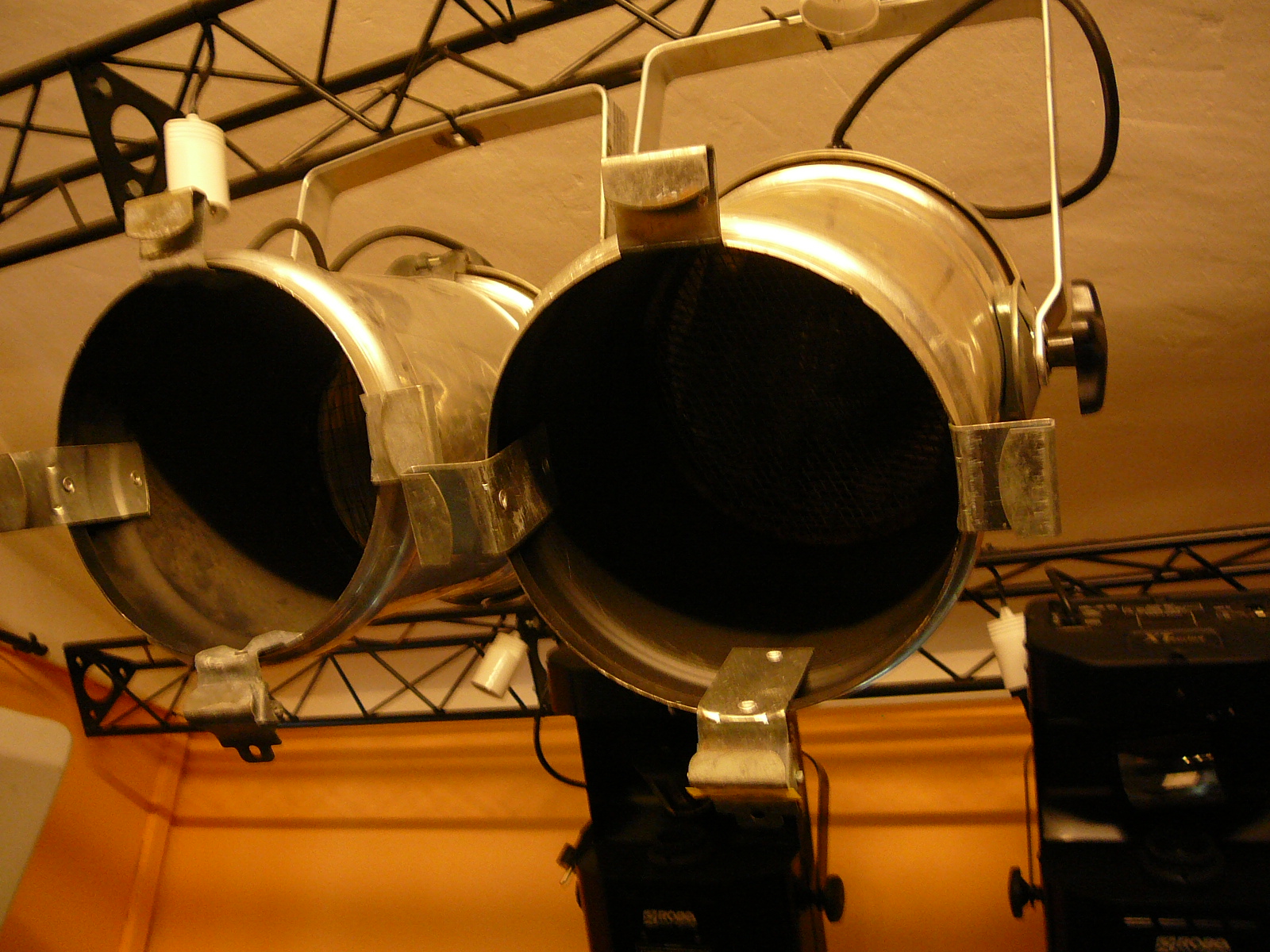 PAR64 Silver long + Lampa