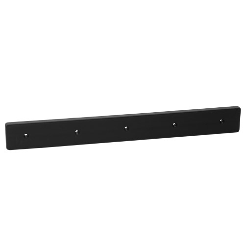 Adam Hall Plastic Runner made of black plastic